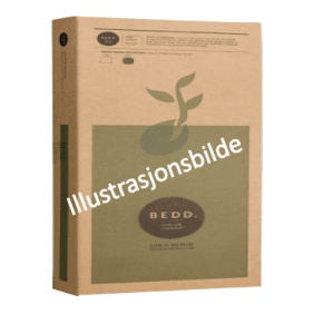 Utstyr til plantekasse – Paneler – Lakk rust 60x60x40 cm – 4 pk. BEDD (40-026R)