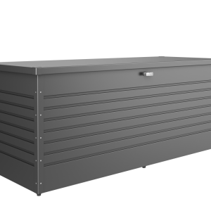 Bestillingsvare – Putekasse LeisureTime 200 mørk grå metallic Biohort (65090)