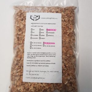 KBK Røykspon av Bøk og Or 3 liter (6-9mm)