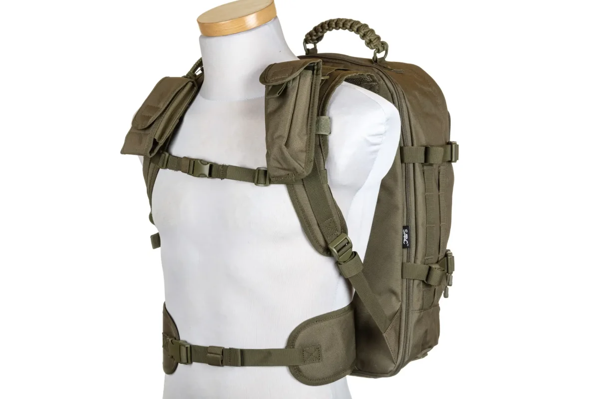 Specna Arms 30L Taktisk Ryggsekk – Oliven - Image 4
