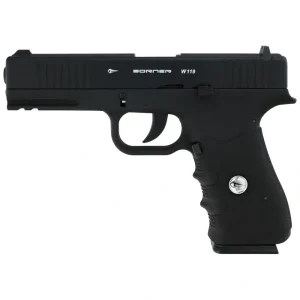 Borner - W119 CO2 Drevet Luftpistol med Blowback - 4.5mm BB