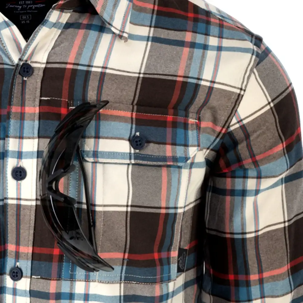 Helikon Tex - GreyMan Skjorte Nylon Sorona - Tru Grey Checkered - Image 8