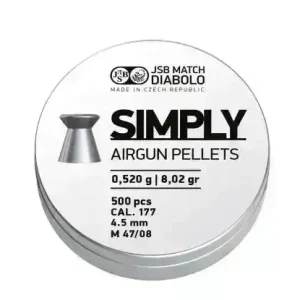 JSB Simply Pellets til Luftvåpen - 4.50mm - 500stk