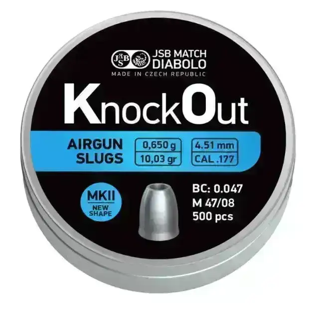 KnockOut Slugs MK Serie - 4.5mm - 500stk - Image 2