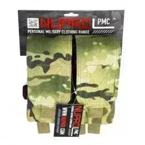NP - Dobbel Magasinlomme til M4/M15/M16 Magasiner - Multicam