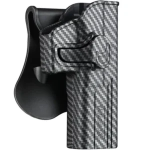 Amomax - QR Hylster til Glock 17/22/31 - Karbon/Svart