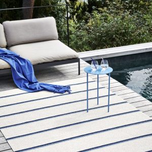 Utsolgt Pappelina teppe Olle Blue 180×260 cm
