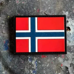 Patch - Norsk Flagg - PVC