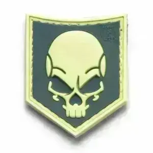 Patch - SOF Skull Rubber - ACU