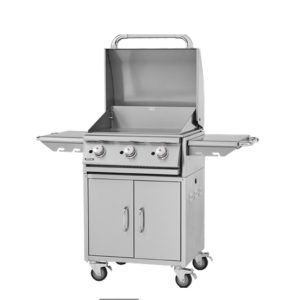 Gassgrill Plancha flatgrill med understell – BULL