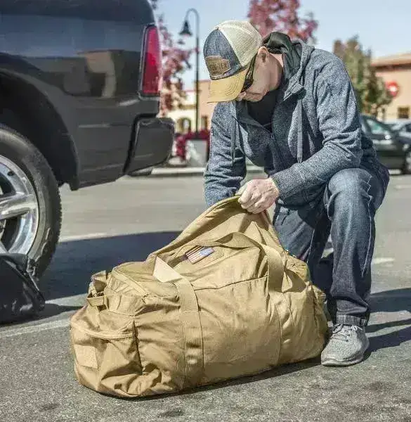 Sammenleggbar Forstørret Bag - Urban Training Bag - Coyote - Image 3