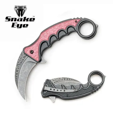 SE - Karambit Folekniv - Stonewashed Blad - Image 4