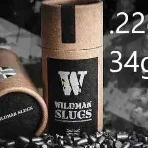 Wildman Hulspiss Slugs til Luftvåpen 5.5mm(.22) - 34gr 200stk